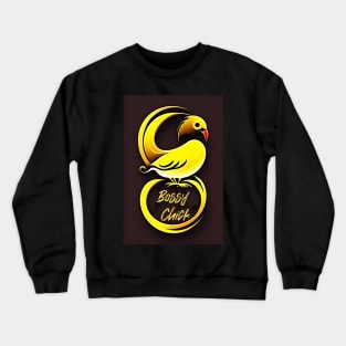 Bossy Chick (logo of a female chicken) Crewneck Sweatshirt